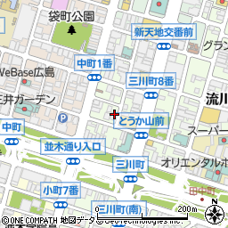 広島お好み村組合周辺の地図
