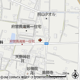セブンイレブン泉佐野長滝店周辺の地図