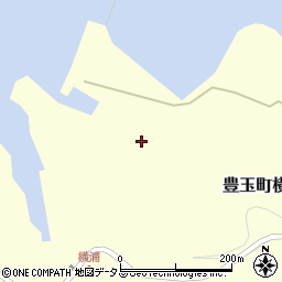 長崎県対馬市豊玉町横浦287周辺の地図