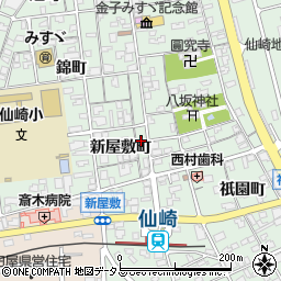 山口県長門市仙崎新屋敷町1153周辺の地図