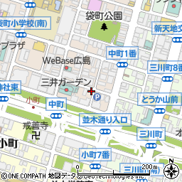 串カツ田中 広島店周辺の地図
