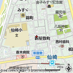 山口県長門市仙崎新屋敷町1192周辺の地図
