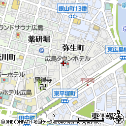 セブンイレブン広島弥生通り店周辺の地図