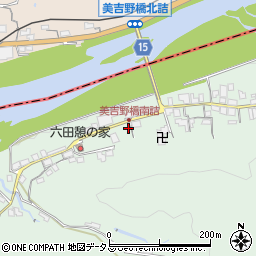奈良県吉野郡吉野町六田1242周辺の地図