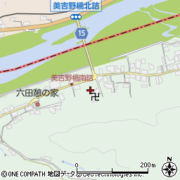 奈良県吉野郡吉野町六田1267周辺の地図