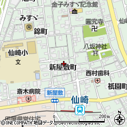 山口県長門市仙崎新屋敷町1185周辺の地図
