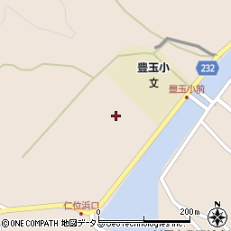 長崎県対馬市豊玉町仁位1921周辺の地図