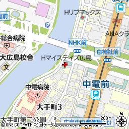 相鉄グランドフレッサ広島周辺の地図