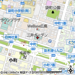 Ｃａｆｅ　ｄｉ　Ｅｓｐｒｅｓｓｏ　珈琲館三井ガーデンホテル広島店周辺の地図