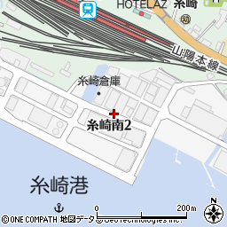 株式会社共立機械製作所　糸崎工場周辺の地図