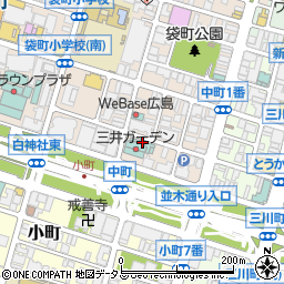 みらい建設工業株式会社　中国支店周辺の地図