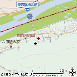 奈良県吉野郡吉野町六田1284周辺の地図