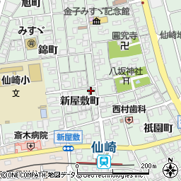 山口県長門市仙崎新屋敷町1154-1周辺の地図