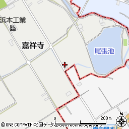 大阪府泉南郡田尻町嘉祥寺1163周辺の地図
