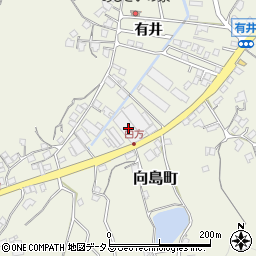 広島県尾道市向島町9515-1周辺の地図