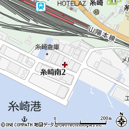 糸崎倉庫株式会社　イトソートランク周辺の地図