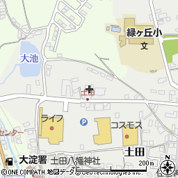奈良県農業協同組合　大淀西部支店周辺の地図
