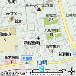 山口県長門市仙崎新屋敷町1154周辺の地図