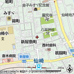 山口県長門市仙崎新屋敷町1335周辺の地図