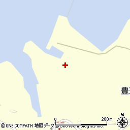長崎県対馬市豊玉町横浦290周辺の地図