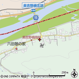 奈良県吉野郡吉野町六田1271周辺の地図