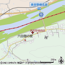 奈良県吉野郡吉野町六田1286周辺の地図