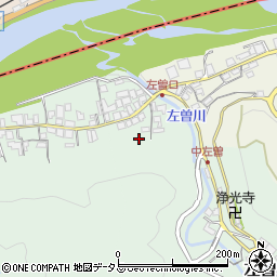 奈良県吉野郡吉野町左曽29周辺の地図