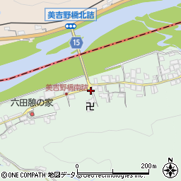 奈良県吉野郡吉野町六田1597周辺の地図