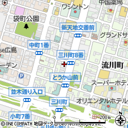 広島中央通り　内科クリニック周辺の地図