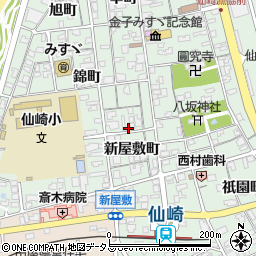 山口県長門市仙崎新屋敷町1182-2周辺の地図