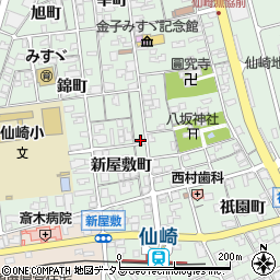 山口県長門市仙崎新屋敷町1155周辺の地図