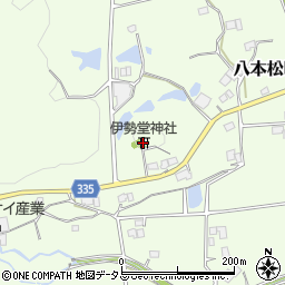 伊勢堂神社周辺の地図
