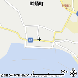 伊平屋荘周辺の地図