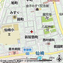 山口県長門市仙崎新屋敷町1183周辺の地図