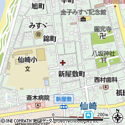 山口県長門市仙崎新屋敷町1180周辺の地図