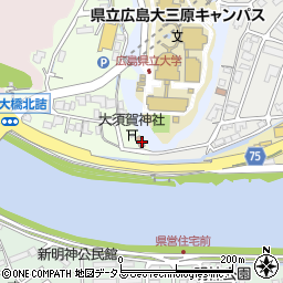 新倉町公民館周辺の地図