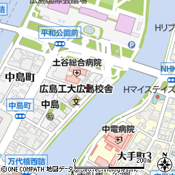 仲岡印荘周辺の地図