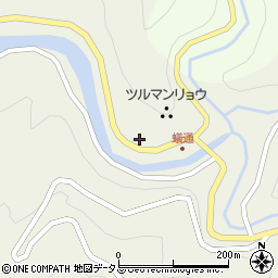 丹生川上神社周辺の地図