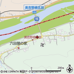 奈良県吉野郡吉野町六田1269周辺の地図