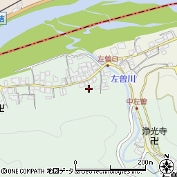 奈良県吉野郡吉野町左曽22-2周辺の地図