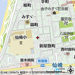山口県長門市仙崎新屋敷町1244周辺の地図