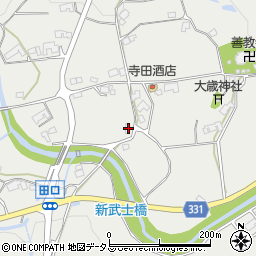 広島県東広島市西条町田口605周辺の地図