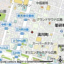 串道楽周辺の地図