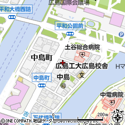 中島町立体駐車場周辺の地図