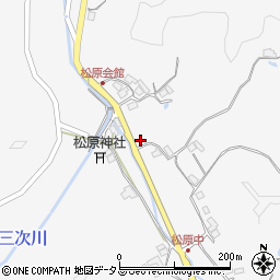 広島県三原市本郷町南方3278周辺の地図