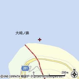 大崎ノ鼻周辺の地図