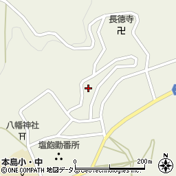香川県丸亀市本島町笠島564周辺の地図