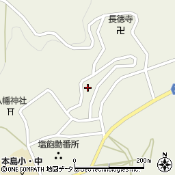 香川県丸亀市本島町笠島564周辺の地図