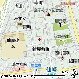 山口県長門市仙崎新屋敷町1182周辺の地図