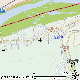 奈良県吉野郡吉野町左曽18周辺の地図